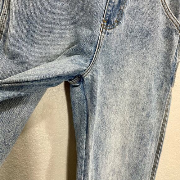 John Galt High Waisted Carpenter Jean Crop Raw Hem 27" Waist - Picture 8 of 12